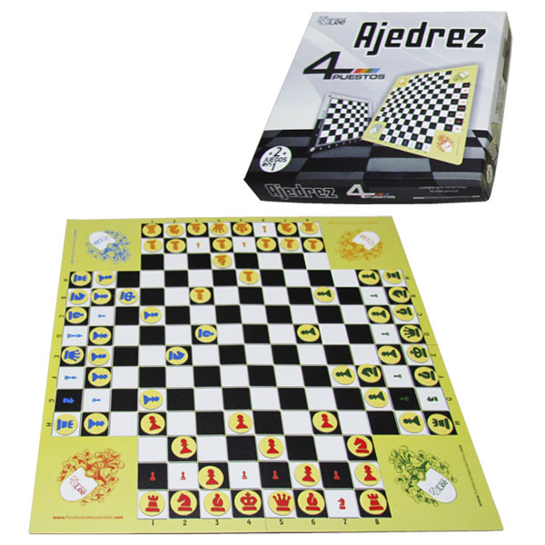 Ajedrez 4 puestos - Imagen 2