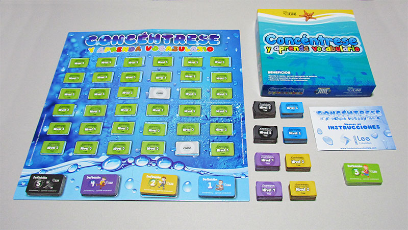 Concéntrese y aprenda vocabulario